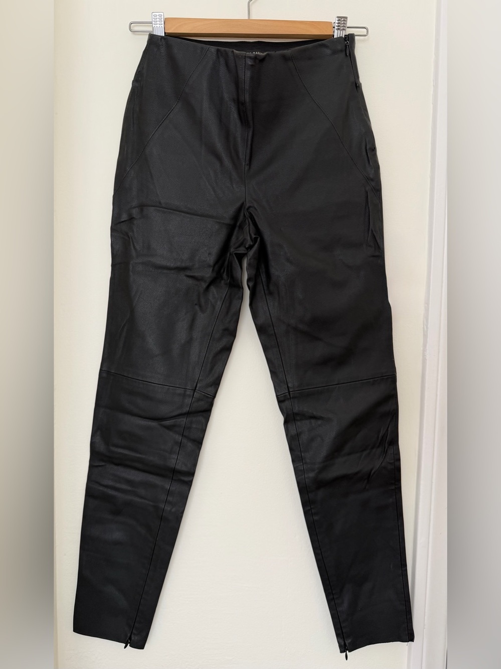Zara Black Faux Leather Women’s  Pants